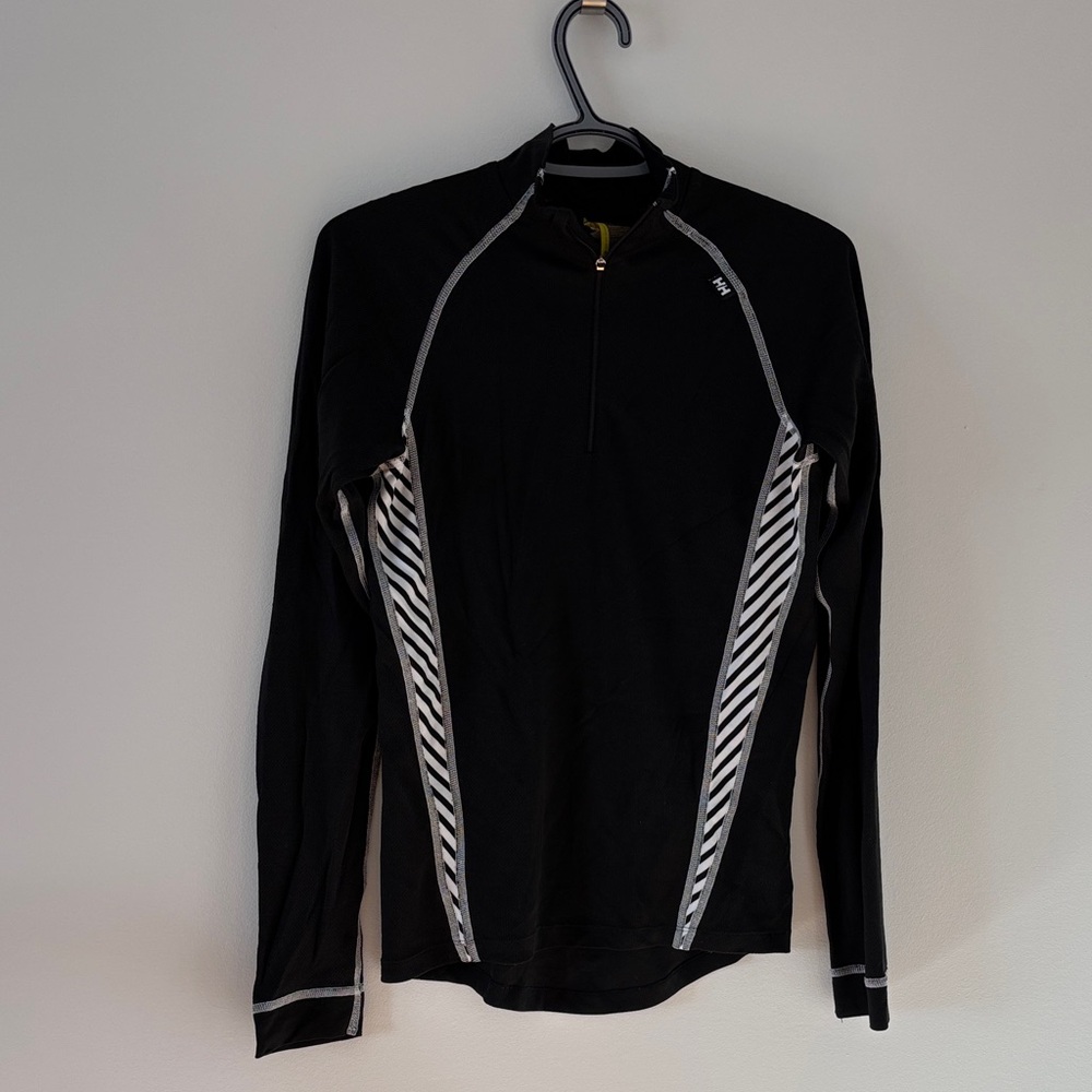 Helly Hansen Black Long Sleeve 1/2 Zip Women’s Size S